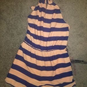 NWT Miss Avenue haltered romper